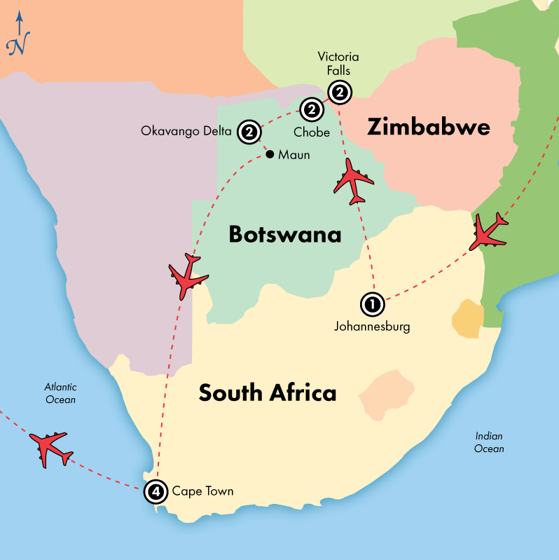 travel requirements from south africa to zimbabwe
